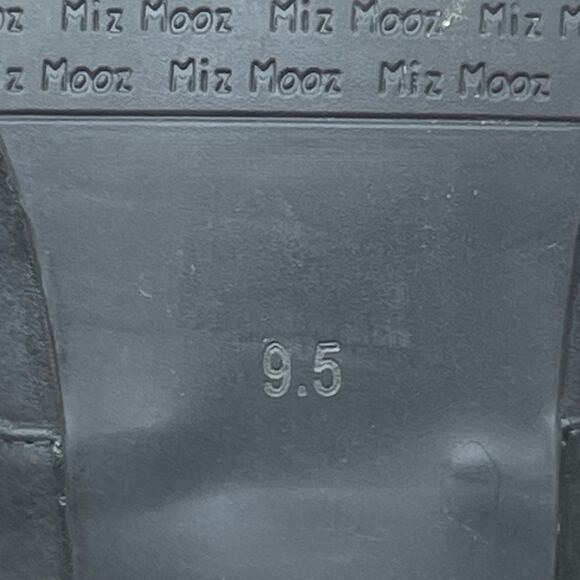 Miz Mooz Sandals Womens Size 9.5 Black Leather Casual Mary Jane Y2K Comfort - Picture 9 of 9